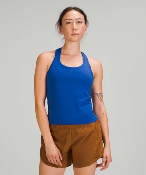 Lululemon Swiftly Tech Racerback Tank 2.0 Race Kadın Atlet Mavi Mavi | BXCP-96743