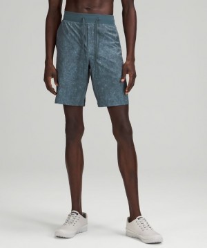 Lululemon T.H.E. Linerless Short 9 Erkek Şort Mavi Renkli | CROW-97038