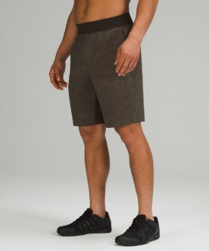 Lululemon T.H.E. Short 9 Linerless Erkek Mayo Koyu Zeytin Yeşili Renkli | OYTQ-81350