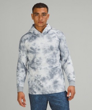 Lululemon Textured Tech Hoodie Erkek Kapşonlu Beyaz | CEVN-64091