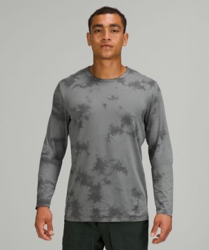 Lululemon The Fundamental Long Sleeve Shirt Erkek Üstler Gri | PCRZ-67514