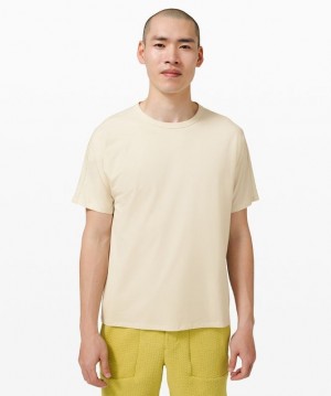 Lululemon The Fundamental Oversized T Erkek Üstler Beyaz | KTLS-02863