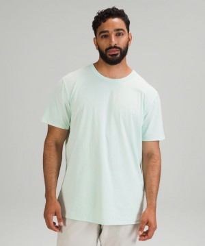 Lululemon The Fundamental T Erkek Üstler Nane | LWOI-05738