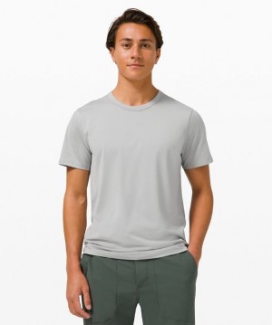 Lululemon The Fundamental T Erkek Üstler Gümüş | CDQU-52618