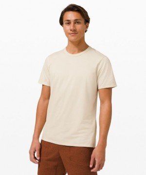 Lululemon The Fundamental T Erkek Üstler Beyaz | AFSL-85309