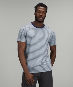 Lululemon The Fundamental T Erkek Üstler Çizgili | TQVR-48790