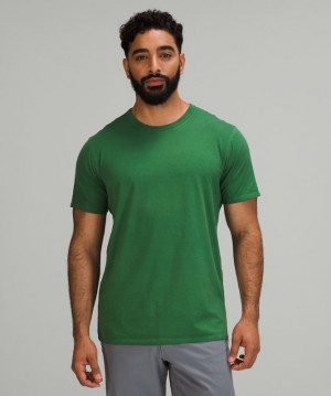 Lululemon The Fundamental T Wash Erkek Üstler Turkuaz Yeşil | QADO-50324