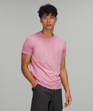 Lululemon The Fundamental T Wash Erkek Üstler Turkuaz Pembe Gri Kahverengi | ZHJD-92863
