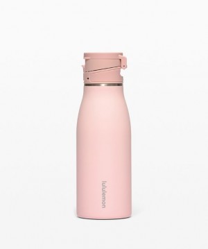 Lululemon The Hot/Cold Bottle 17oz Accessories Su şişeleri Pembe Beyaz | QNPC-82963