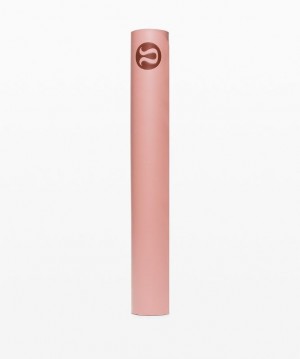 Lululemon The Reversible Mat 3mm Accessories Yoga Paspasları Pembe Koyu Gri | BZGO-53816