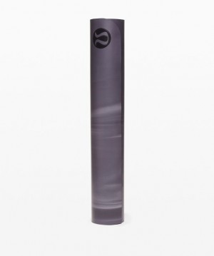 Lululemon The Reversible Mat 5mm Accessories Yoga Paspasları Lacivert Beyaz Lacivert | WDQR-70348