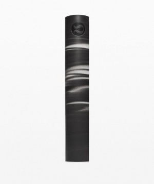 Lululemon The Reversible Mat 5mm Accessories Yoga Paspasları Siyah Beyaz Siyah | TPAH-38710