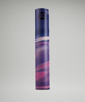 Lululemon The Reversible Mat 5mm Marble Accessories Yoga Paspasları Pembe Pembe Beyaz | JGKN-95328