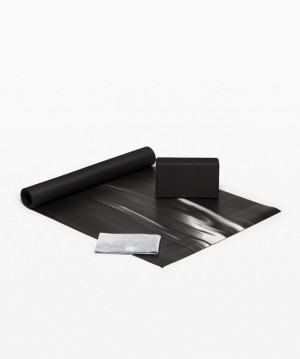 Lululemon The Yoga Kit 3mm Accessories Teçhizat Siyah Beyaz Siyah Siyah | LDJX-01965