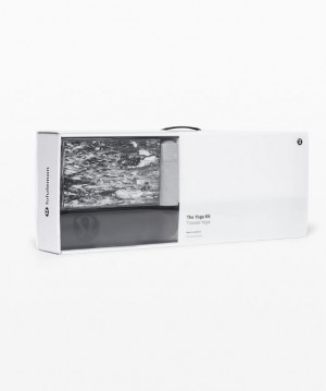 Lululemon The Yoga Kit 3mm Accessories Teçhizat Siyah Beyaz Koyu Kırmızı Siyah Beyaz | XWPR-47908