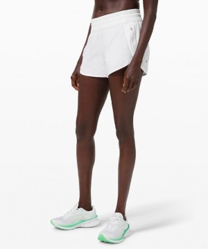 Lululemon Tracker LR Short 4 Lined Kadın Şort Beyaz | JCSU-78063