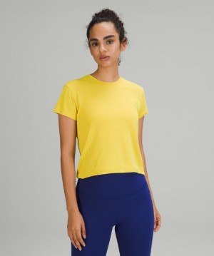Lululemon Train to Be SS Kadın Üstler Soleil | XOSH-35410