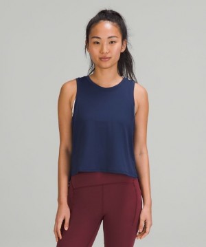 Lululemon Train to Be Tank Kadın Üstler Night Sea | YESF-09637