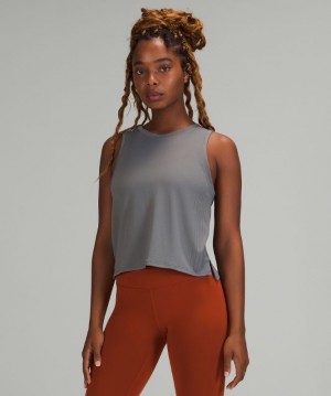 Lululemon Train to Be Tank Top Kadın Üstler Slate | MHYB-19703