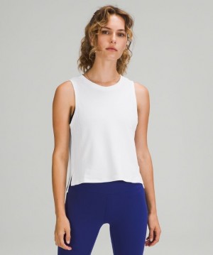 Lululemon Train to Be Tank Top Kadın Üstler Beyaz Beyaz | IATW-52069