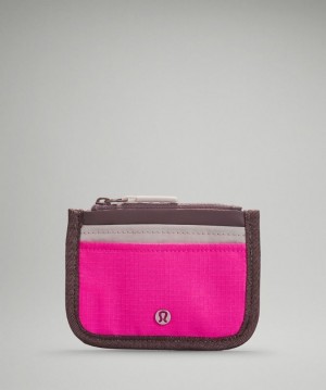 Lululemon True Identity Card Case Accessories Çantası Pembe Açık | LMZV-48296