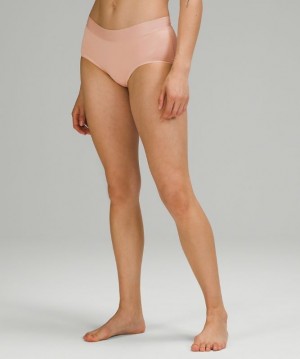 Lululemon UnderEase Mid-Rise Boyshort Underwear Kadın İç Giyim Misty Shell | TFIE-76419