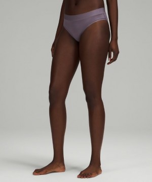 Lululemon UnderEase Mid-Rise Cheeky Bikini Underwear Kadın İç Giyim Lavanta | ICLQ-72658