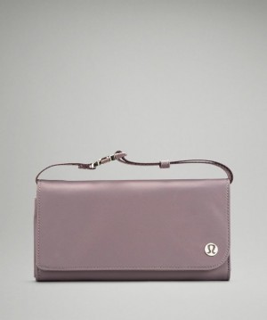 Lululemon Wallet Clutch Crossbody Accessories Çantası Lunar Rock | QTGN-32741
