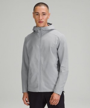 Lululemon Warp Light Jacket Packable Erkek Mont Gri | NABF-19408