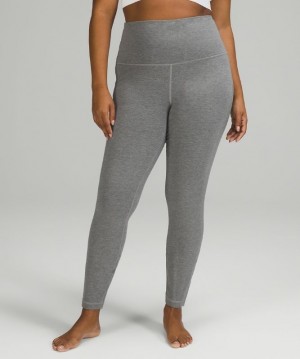 Lululemon Wunder Lounge SHR Tight Kadın Tayt Gri | XKUV-12054