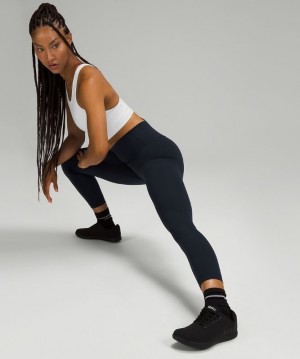 Lululemon Wunder Train High-Rise Tight 25 Kadın Tayt Lacivert | CHBF-93456