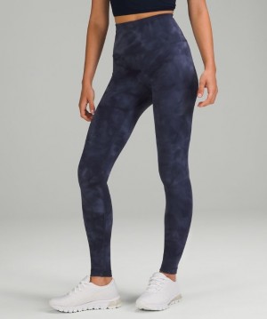 Lululemon Wunder Train High-Rise Tight 28 Kadın Tayt Mavi | RGCN-86297