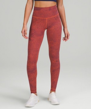 Lululemon Wunder Train High-Rise Tight 28 Kadın Tayt Turuncu | PMYB-05198