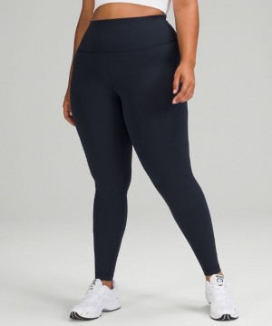Lululemon Wunder Train High-Rise Tight 28 Kadın Tayt Lacivert | NECM-30289
