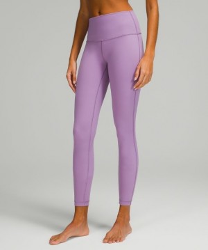 Lululemon Wunder Under HR Tight 28 Kadın Tayt Mor | LBEX-27548