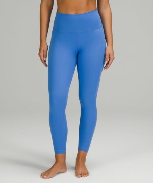Lululemon Wunder Under High-Rise Tight 25 Full-On Luxtreme Kadın Tayt Mavi | NCEO-09864