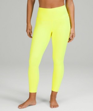Lululemon Wunder Under High-Rise Tight 25 Kadın Tayt Sarı | YKWA-62154
