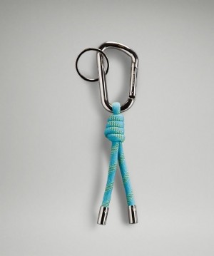 Lululemon You Hold the Keychain Accessories Çantası Mavi Nane Gümüş | KFTY-34280