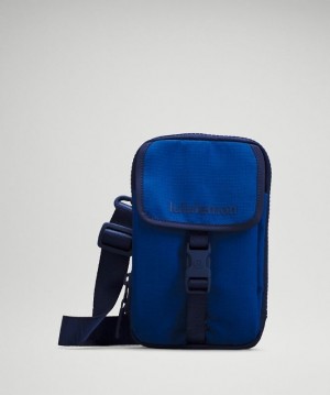 Lululemon Zip-Top Crossbody Bag Accessories Çantası Mavi | BVDM-42563