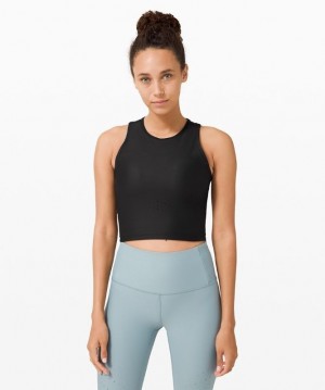 Lululemon Zoned In Tank Top Kadın Üstler Siyah | KJYR-12537